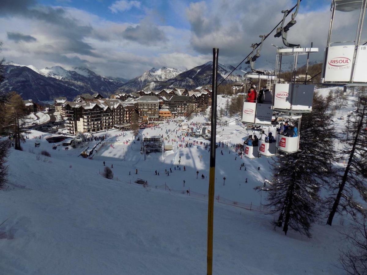 Appart 4 P Pied Des Pistes Risoul 1850 Buitenkant foto